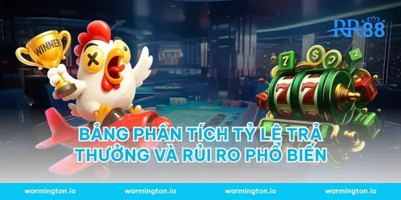 Bảng phân tích tỷ lệ trả thưởng và rủi ro phổ biến